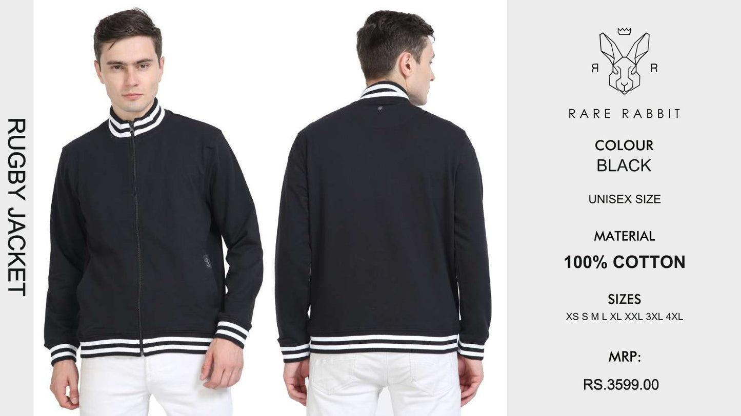 Rugby Jacket -Black