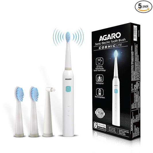 AGARO Cosmic Dlx Sonic Electric Toothbrush