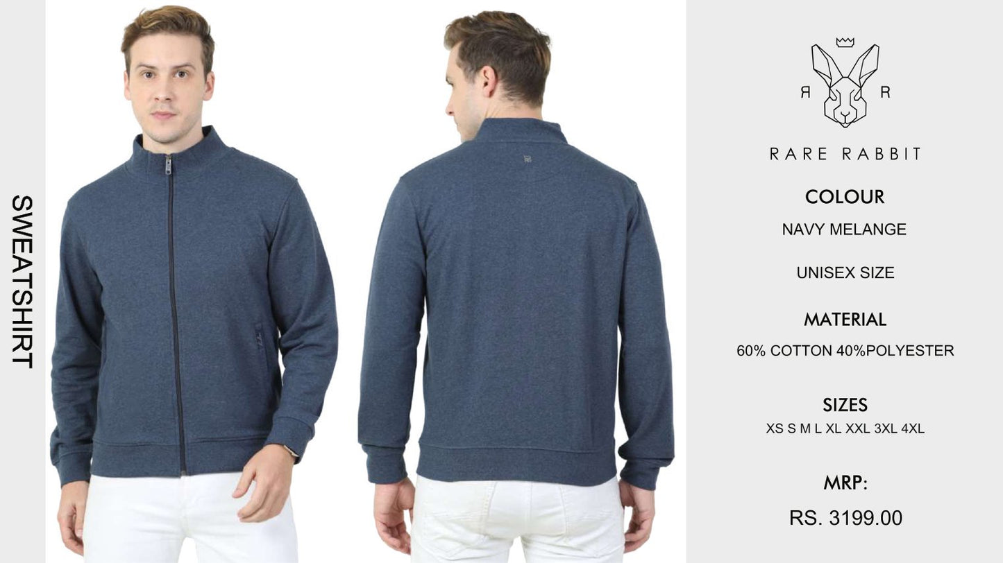 Sweatshirt - Navy Melange