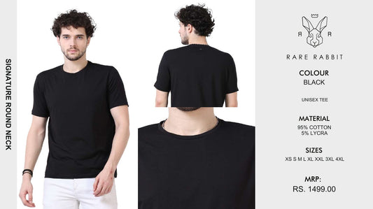 Signature Round Neck - Black