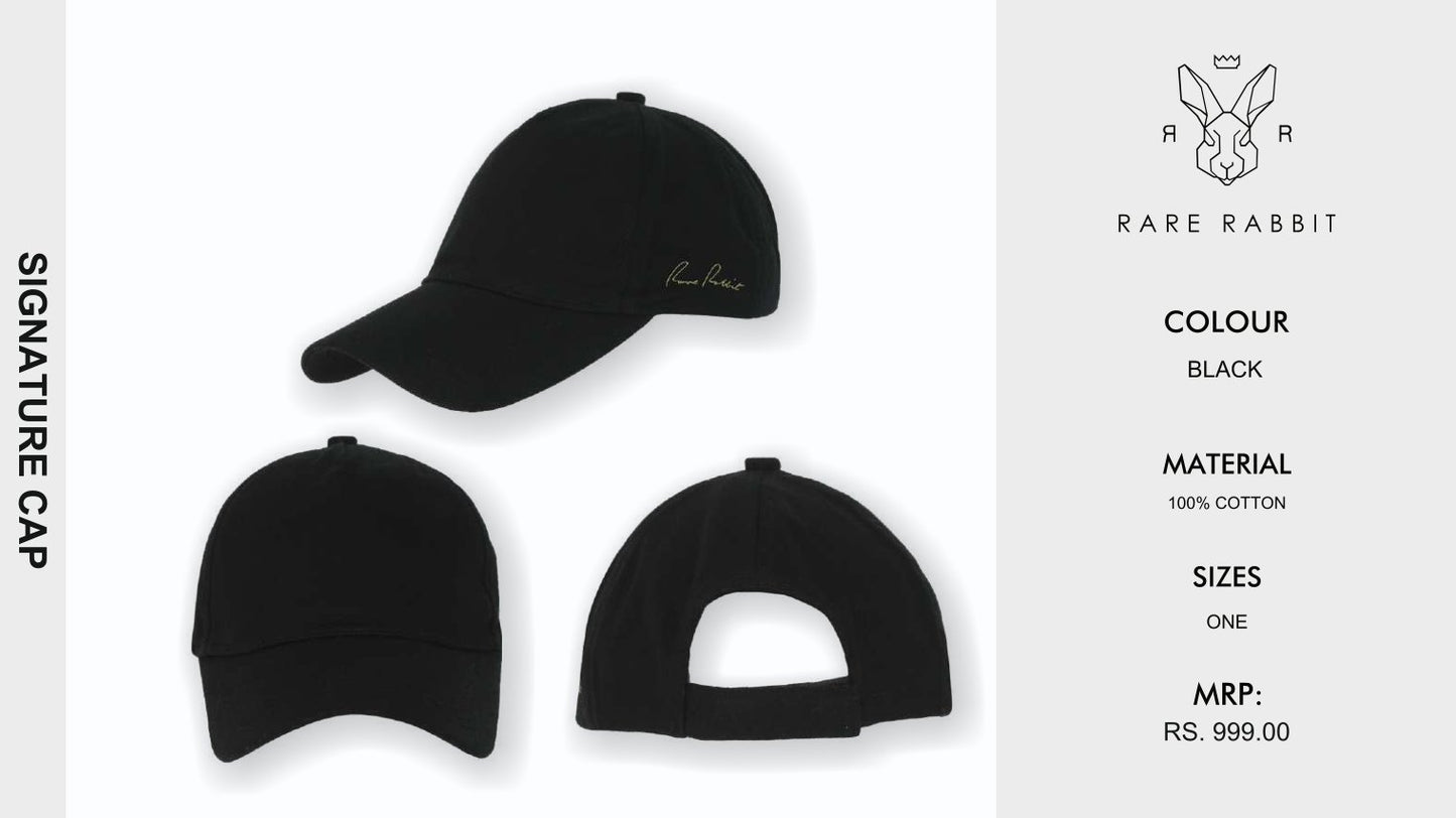 Signature Cap - Black