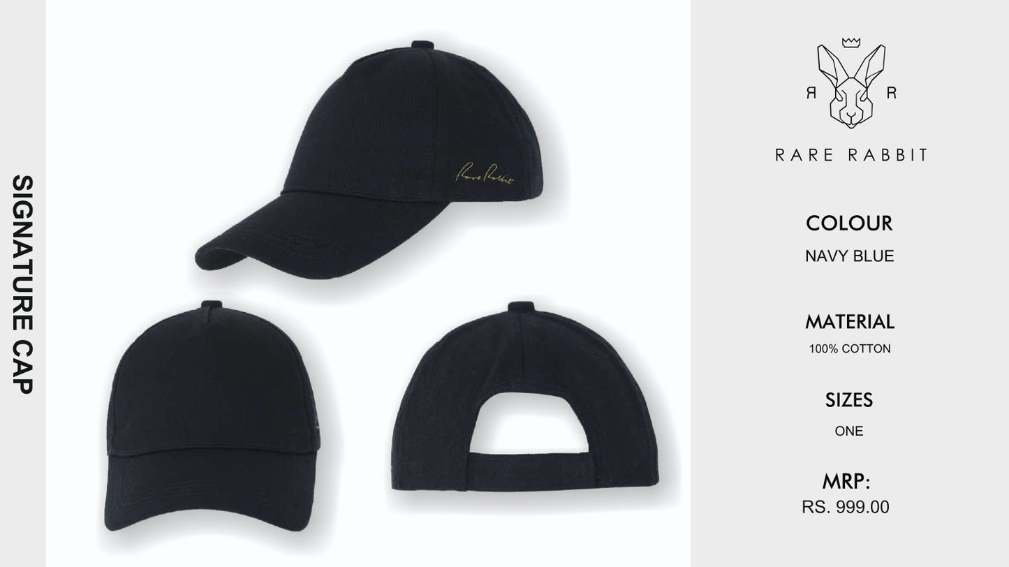 Signature Cap - Navy Blue