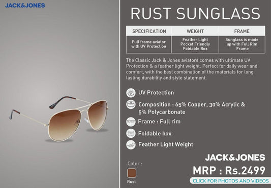 Rust Sunglass