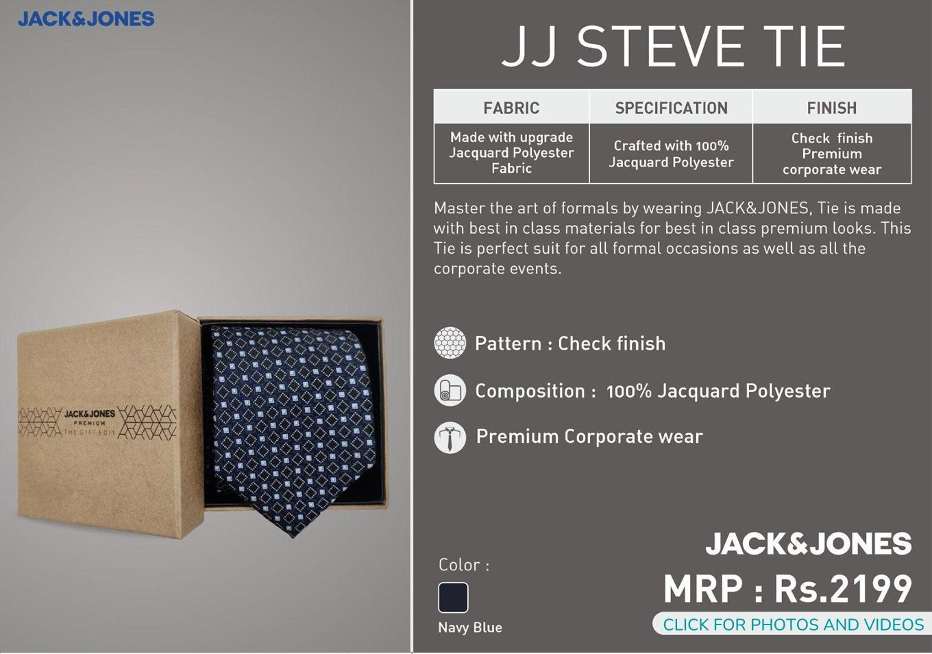 JJ Steve Tie