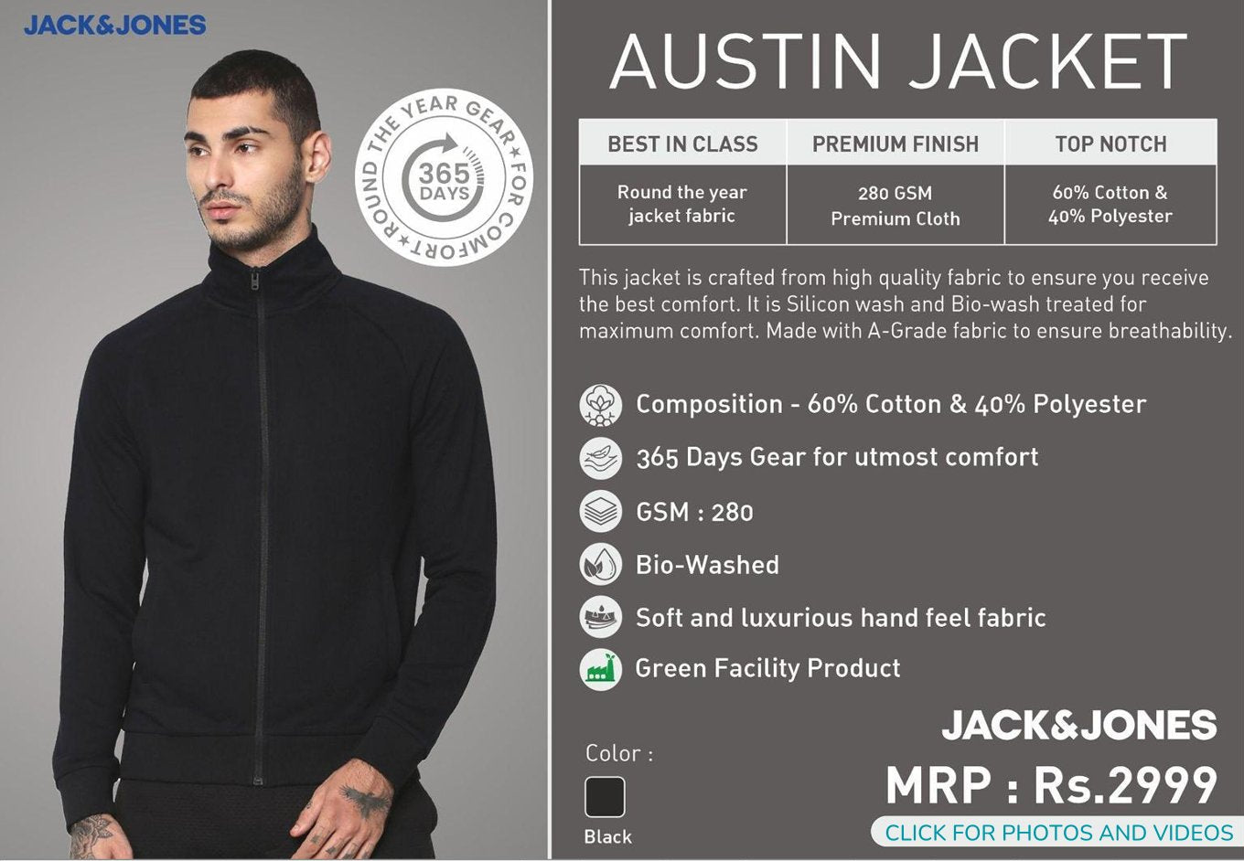 Austin Jacket - Black