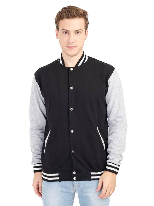 Prestige Varsity - Black with Grey