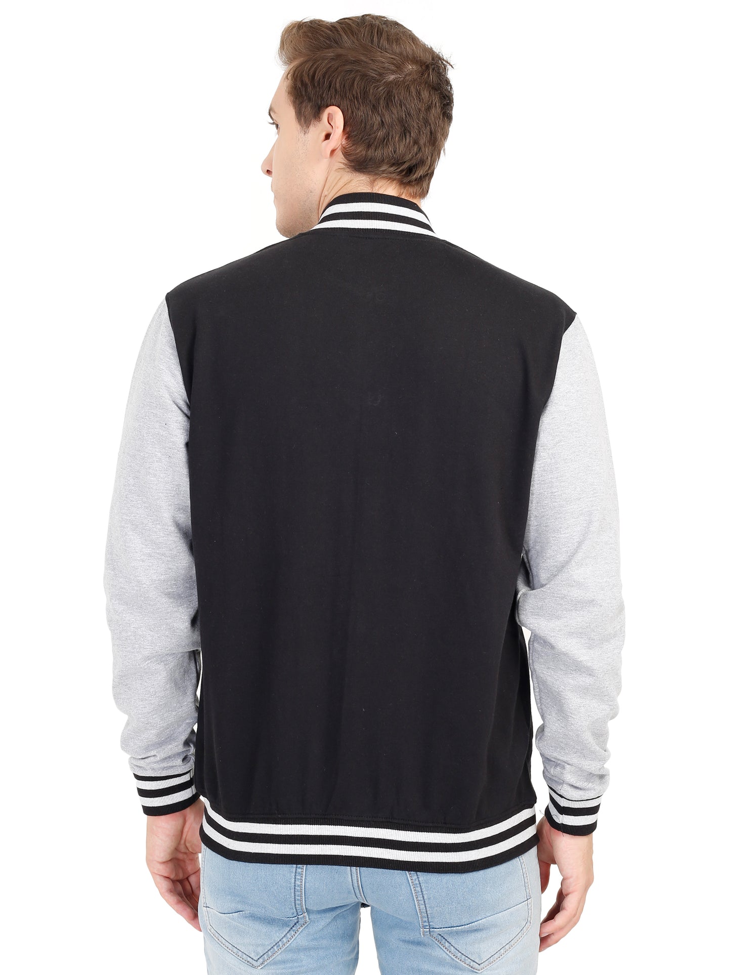 Prestige Varsity - Black with Grey