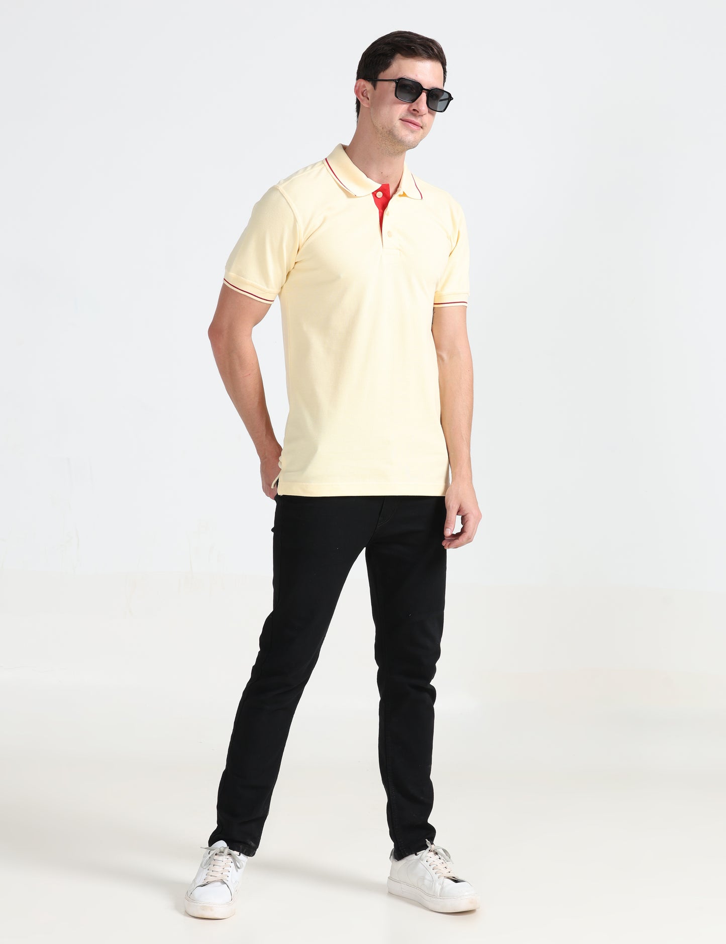 Signature Polo - Cream