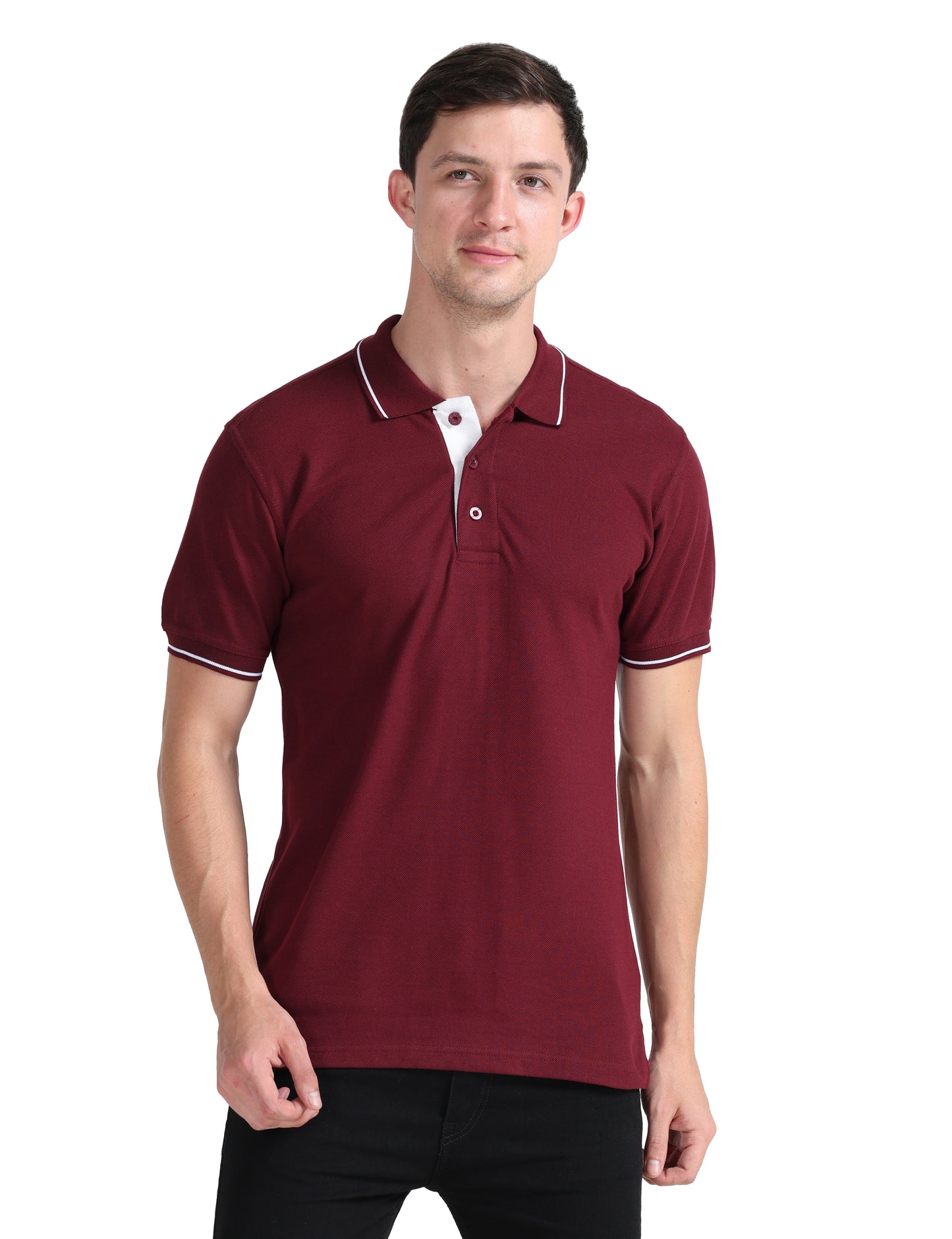 Signature Polo - Maroon