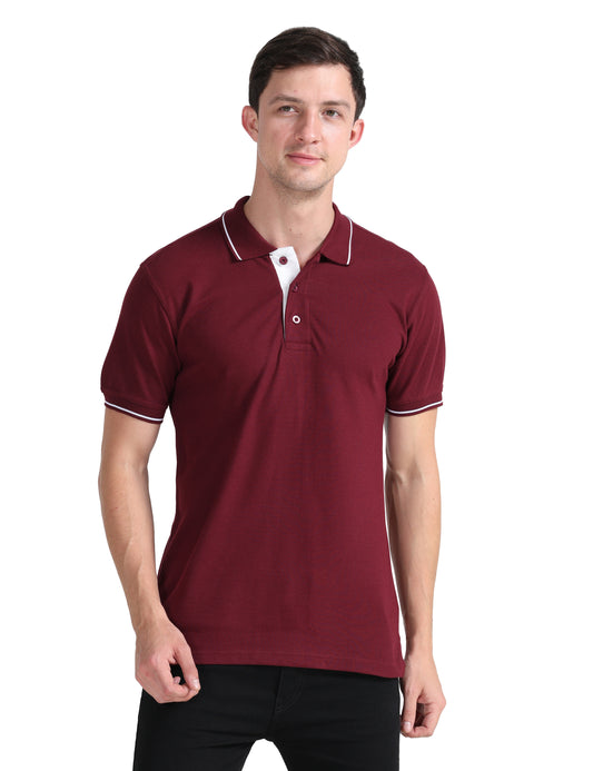 Signature Polo - Maroon