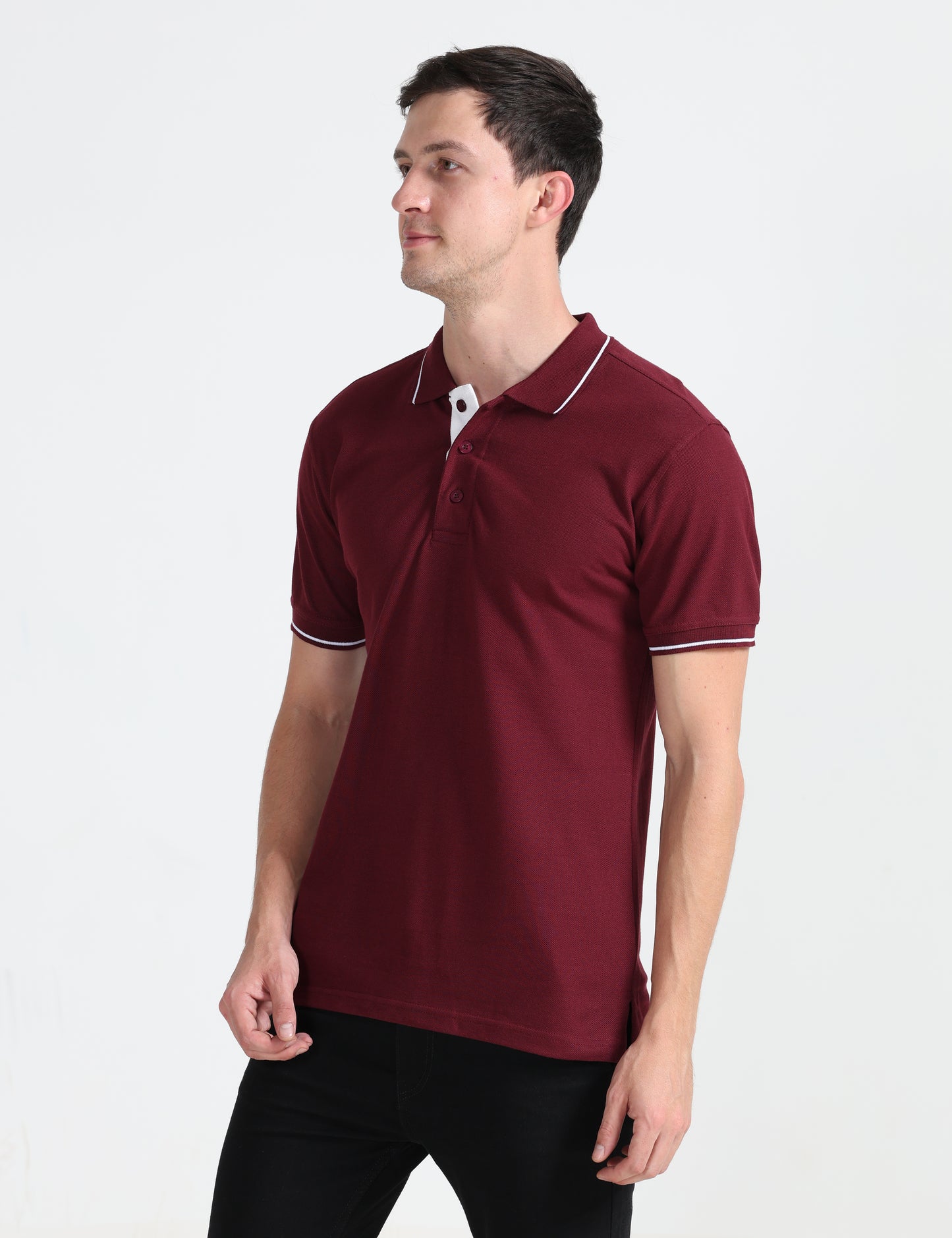 Signature Polo - Maroon