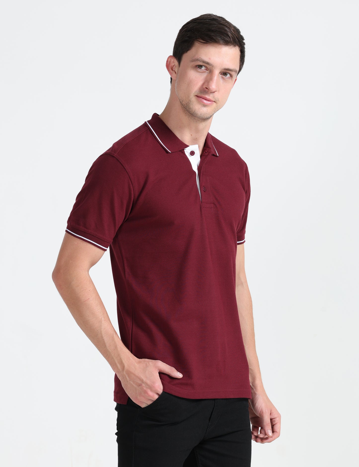 Signature Polo - Maroon