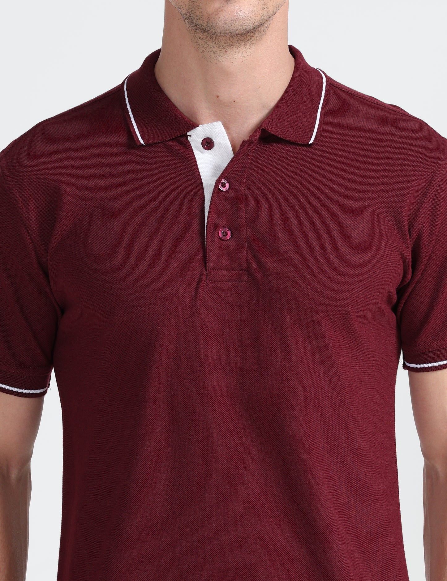 Signature Polo - Maroon