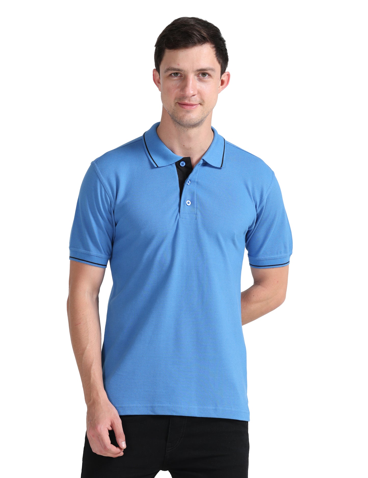 Signature Polo - Indian blue