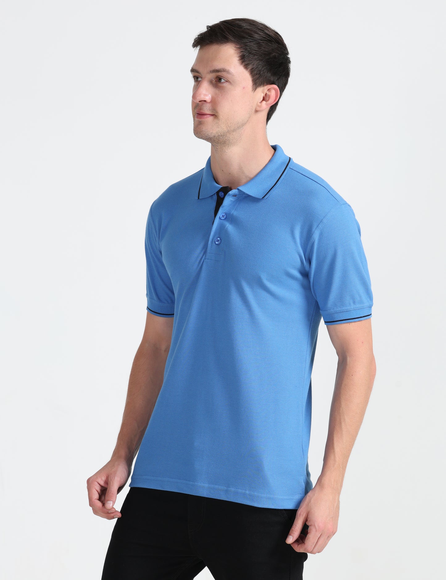 Signature Polo - Indian blue