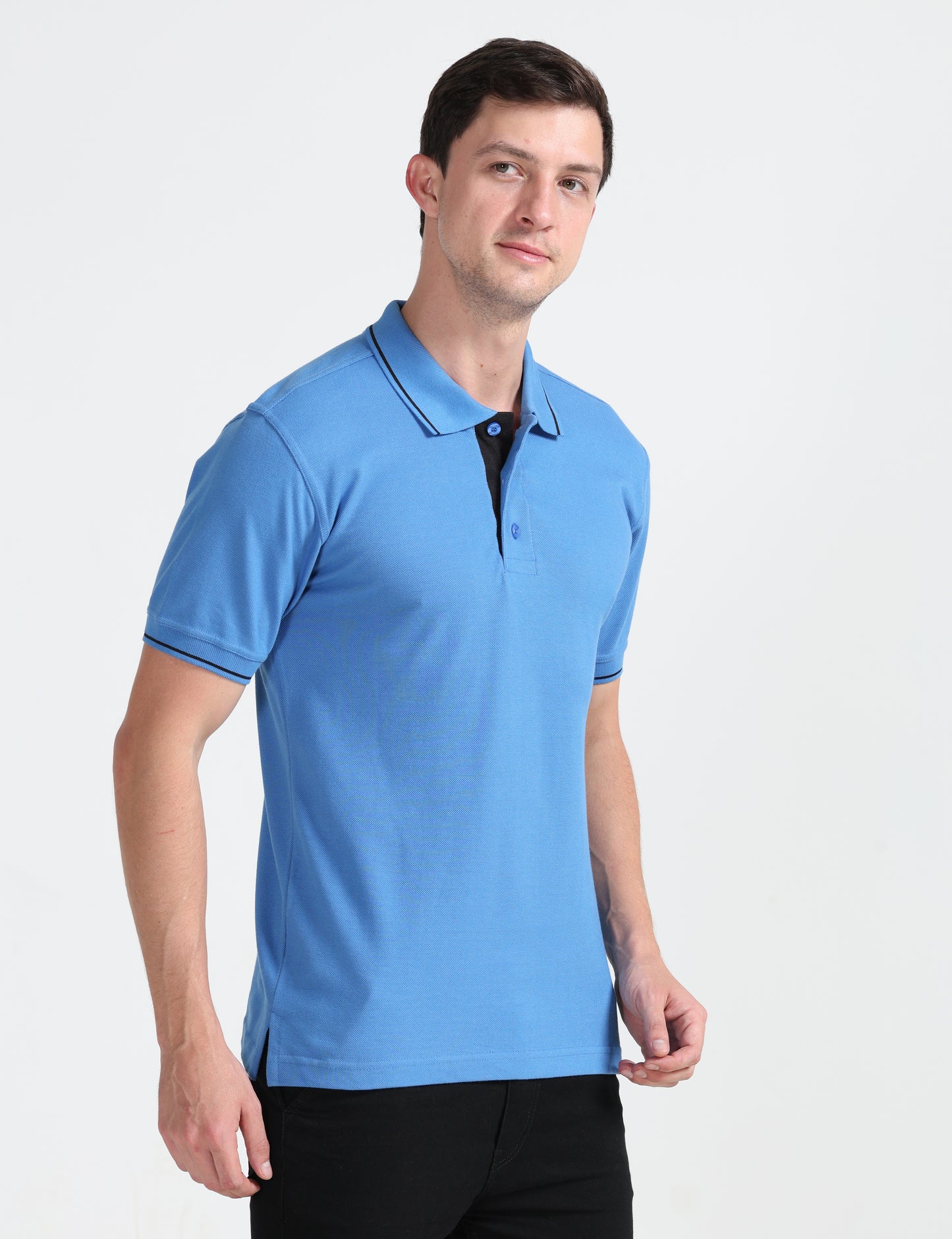 Signature Polo - Indian blue