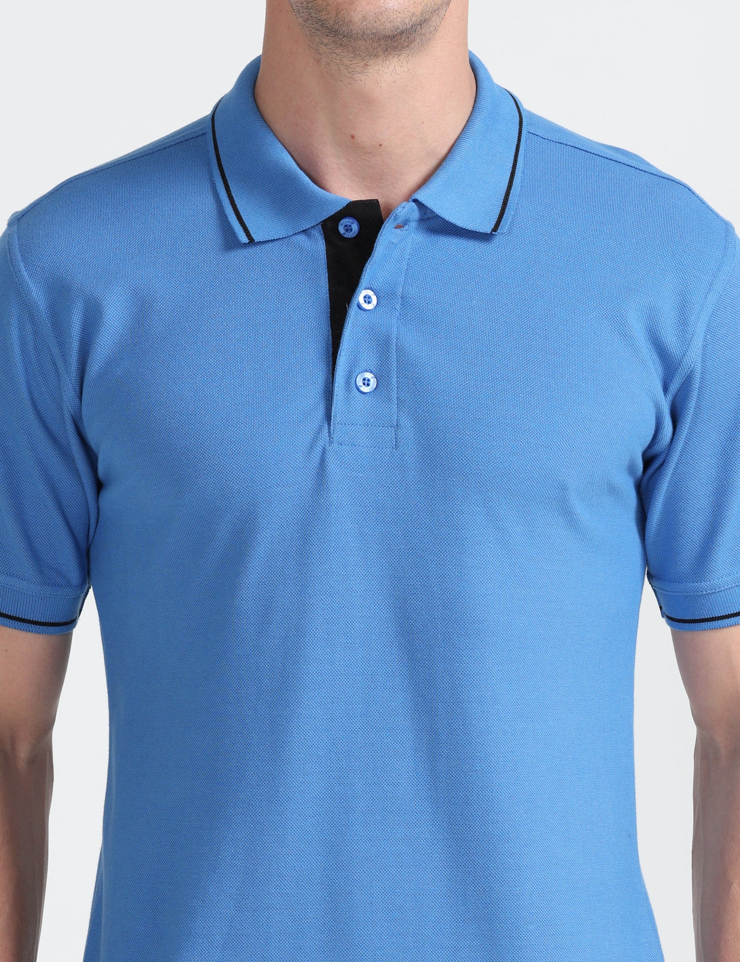 Signature Polo - Indian blue