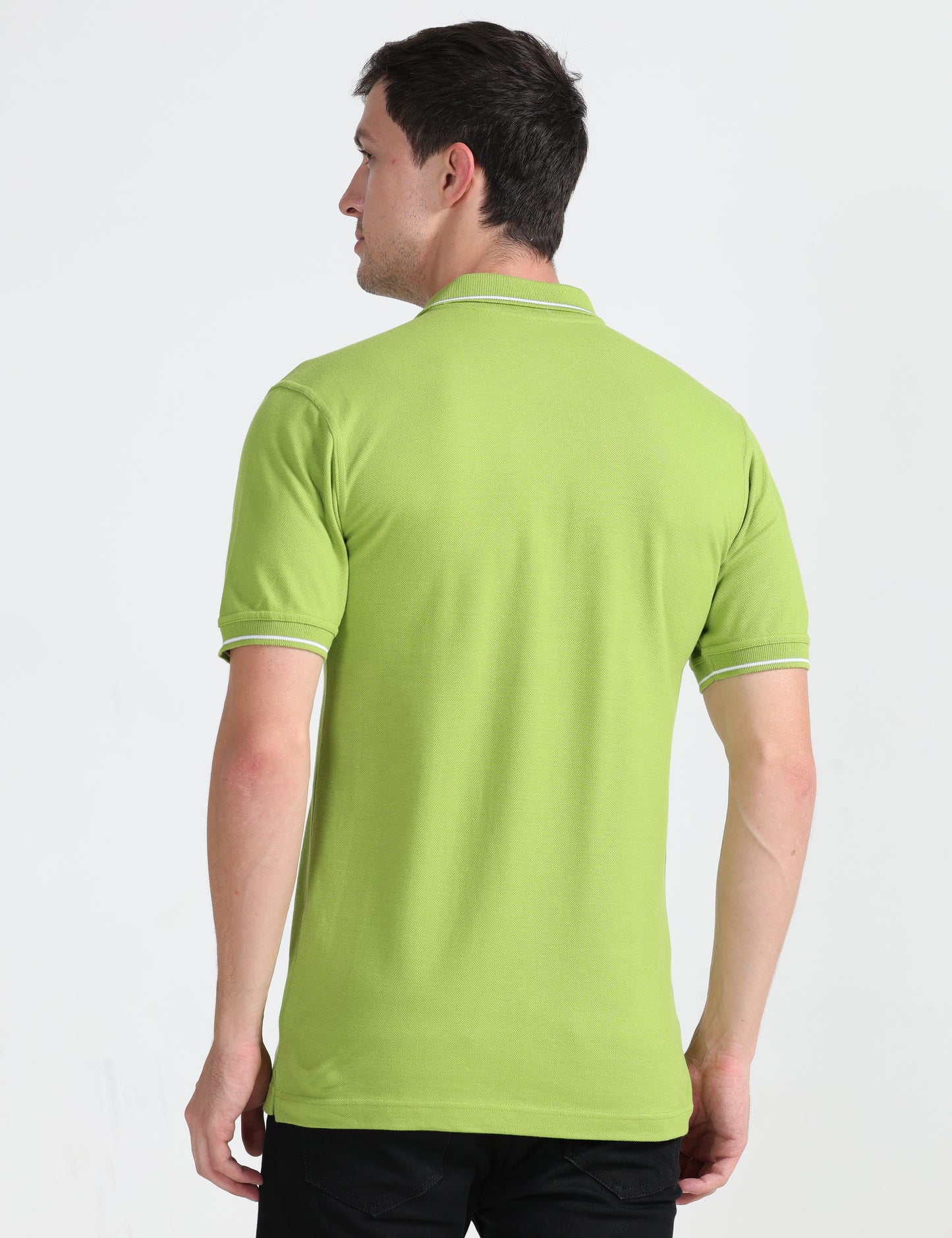 Signature Polo - Apple Green
