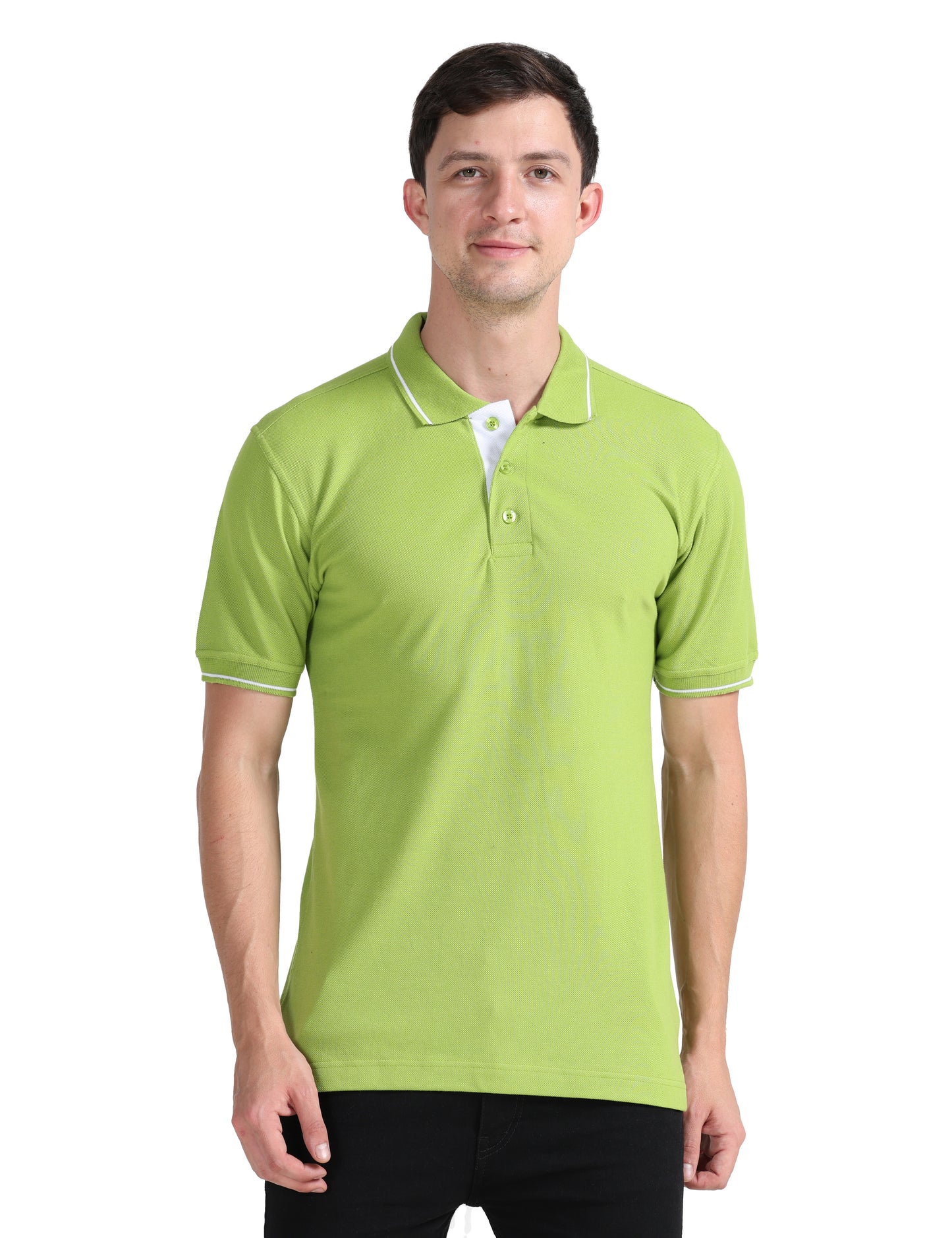 Signature Polo - Apple Green
