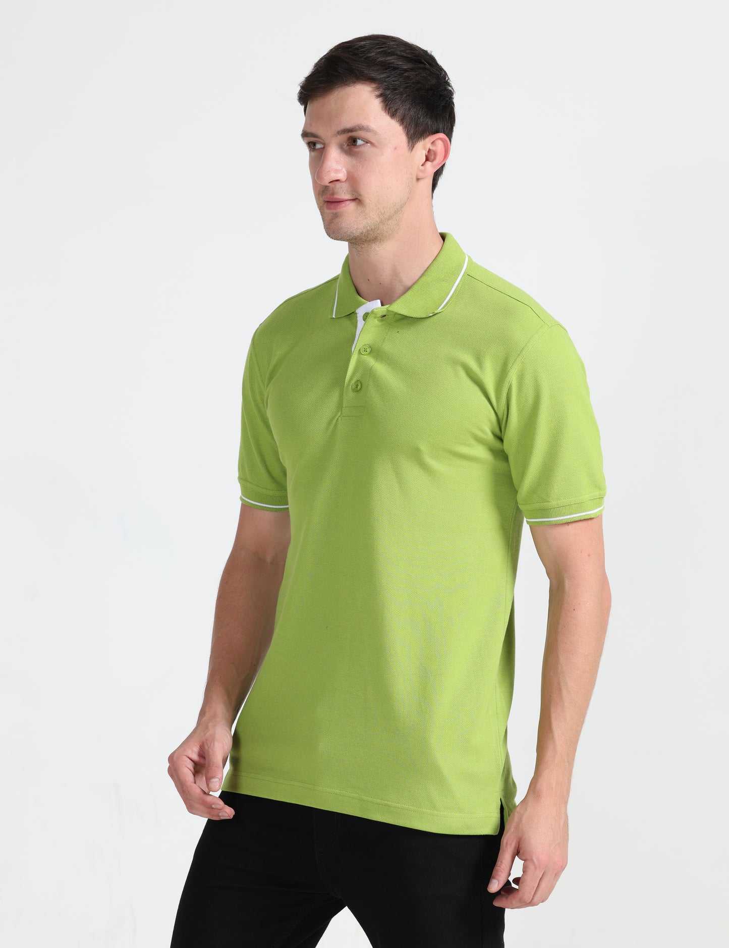 Signature Polo - Apple Green