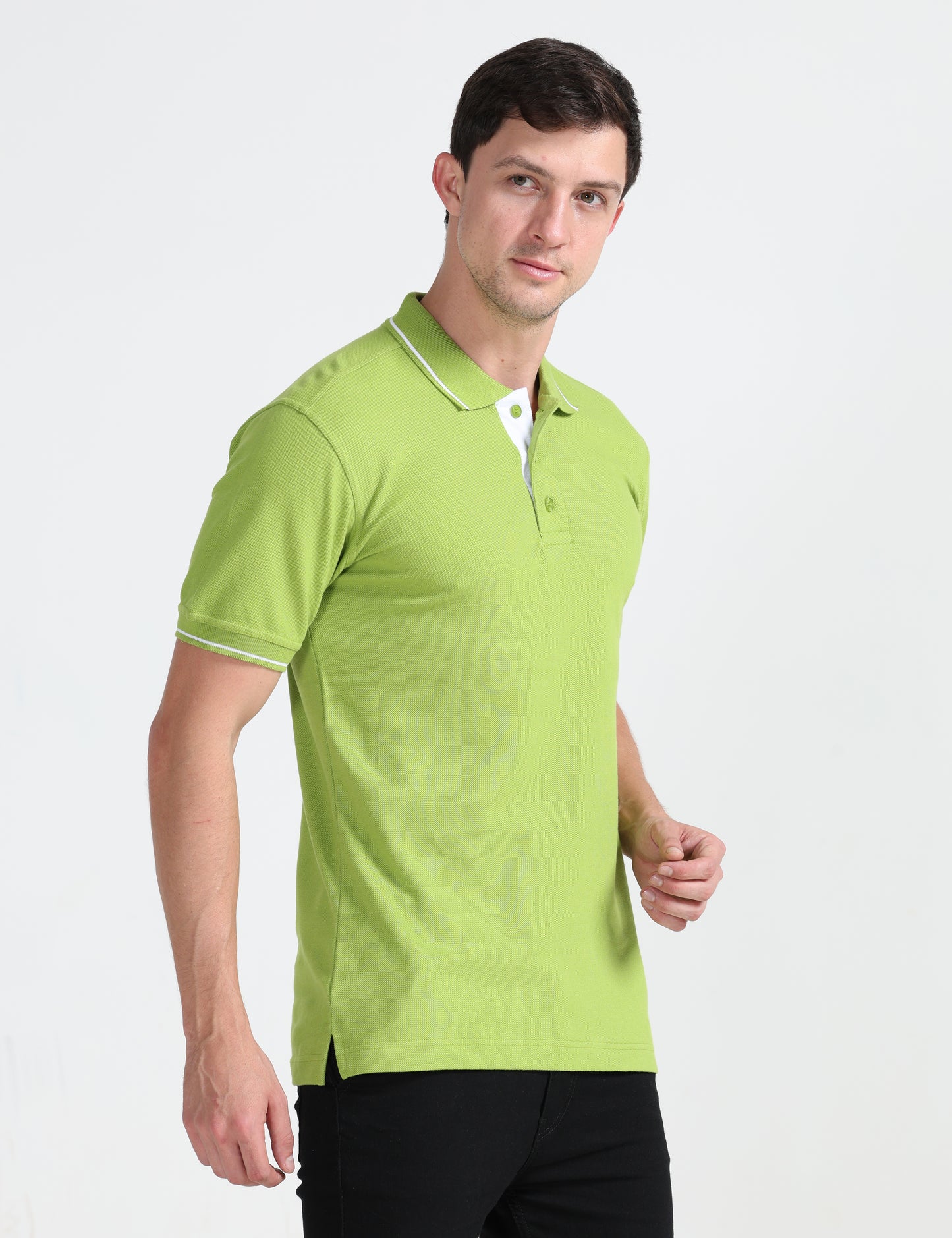 Signature Polo - Apple Green