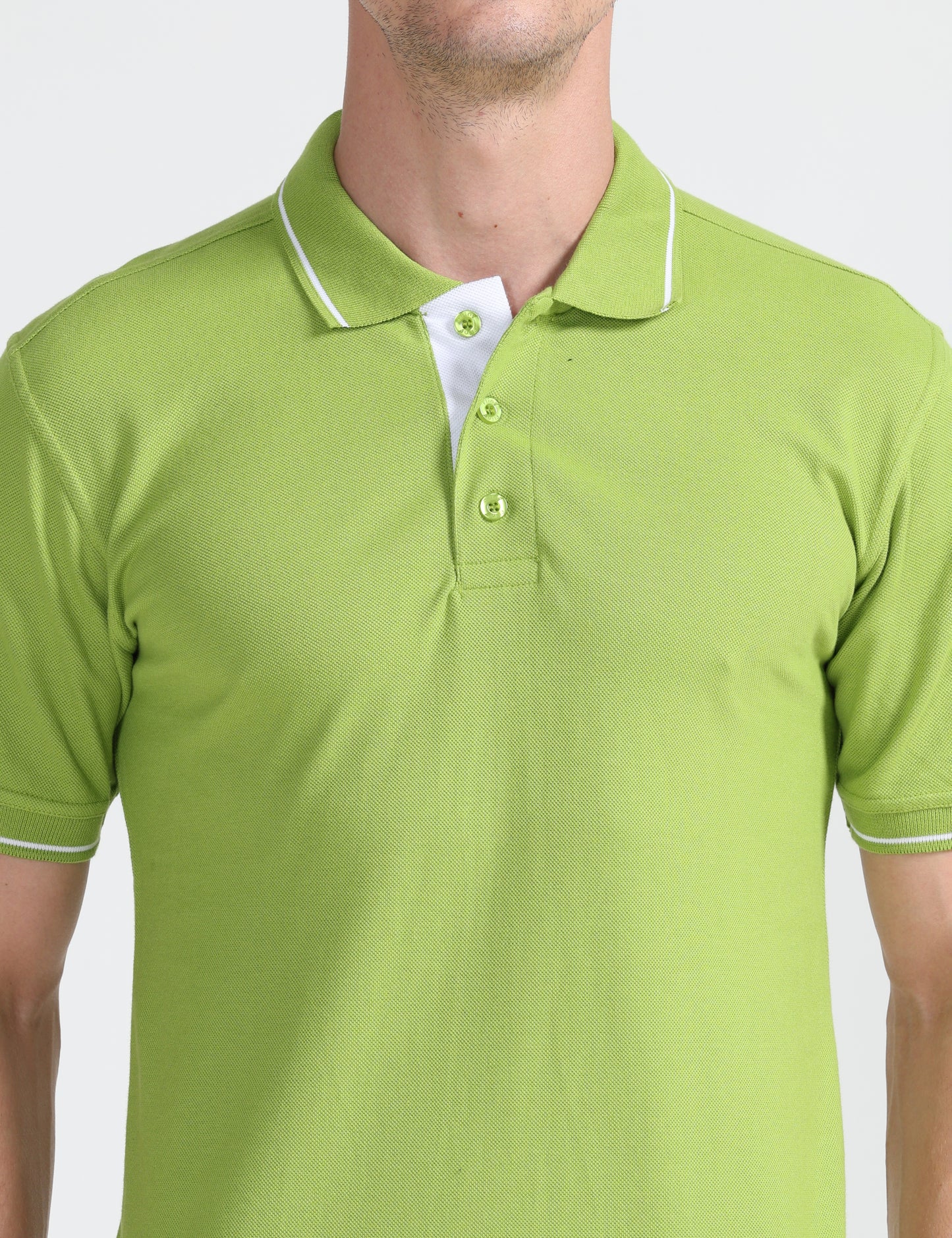 Signature Polo - Apple Green