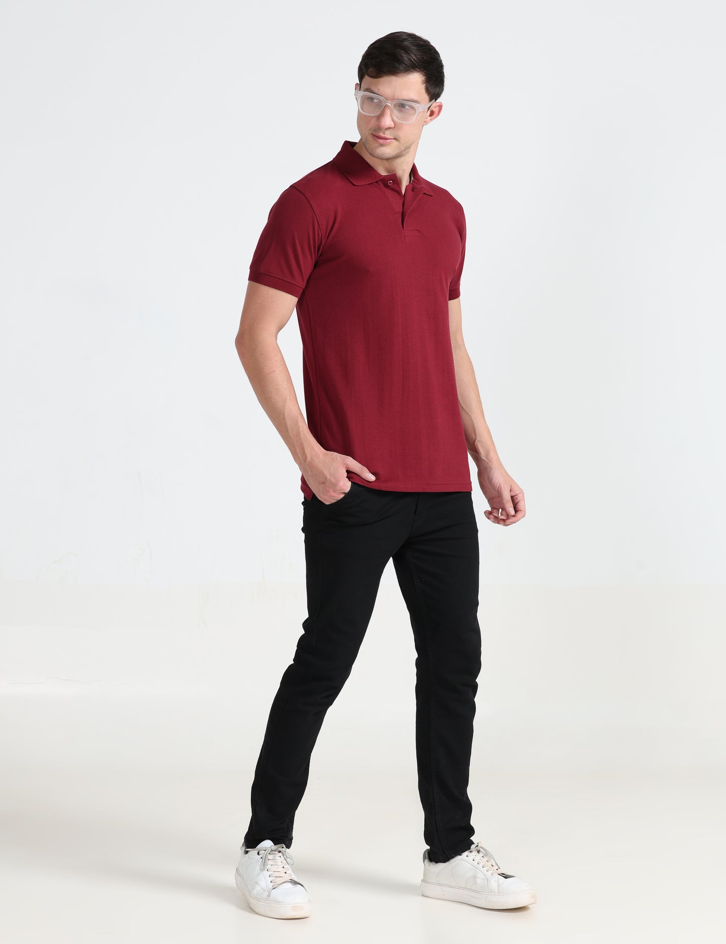 Elite Polo -  Maroon