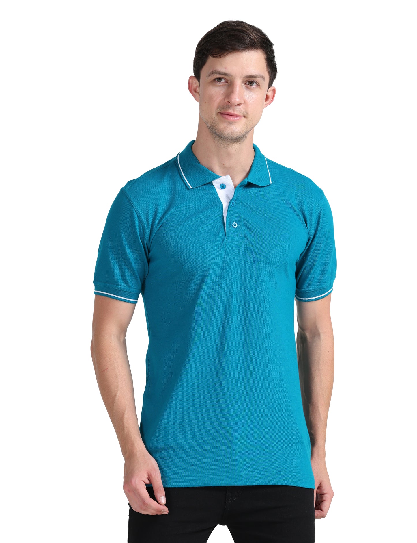 Signature Polo - Turquoise Green