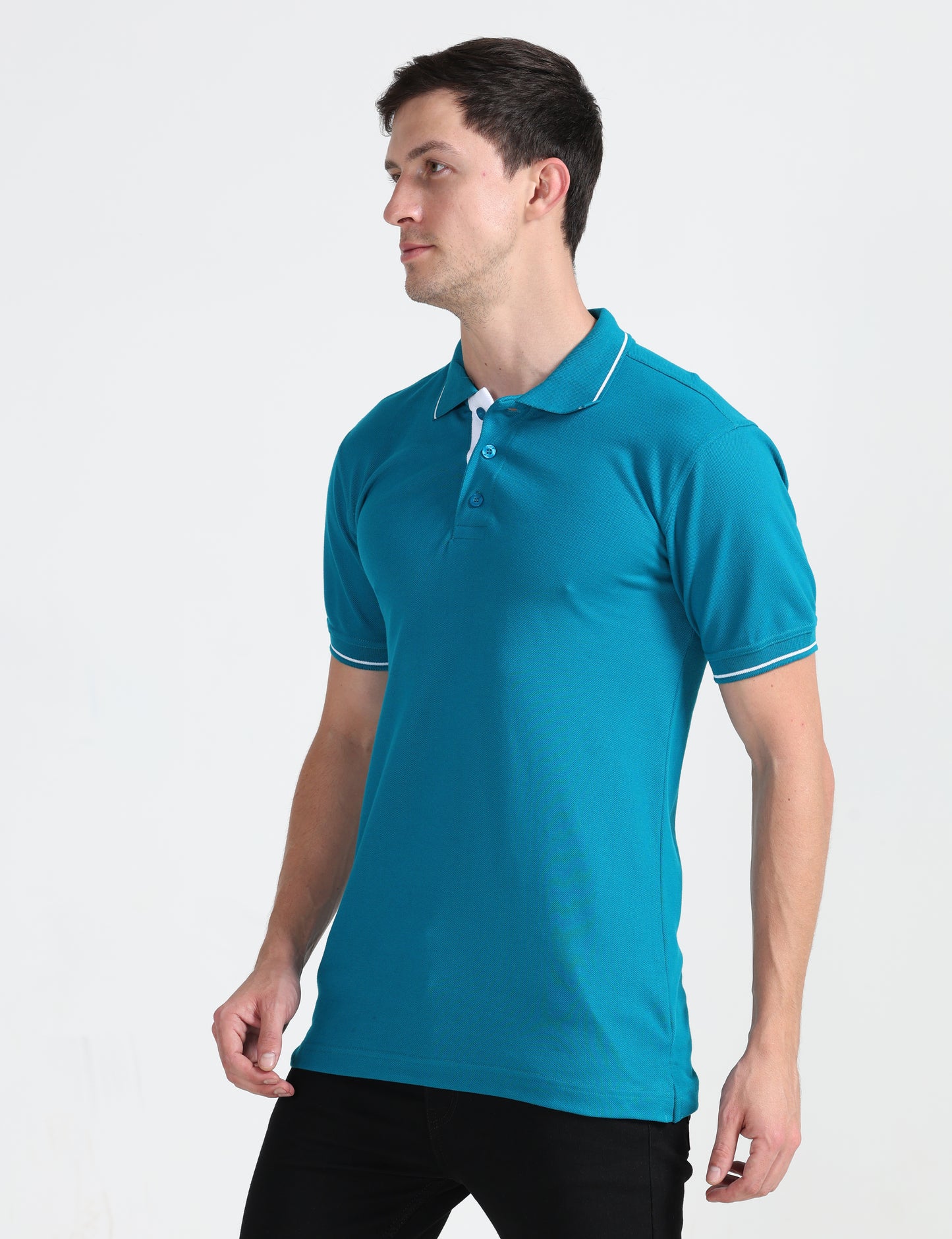 Signature Polo - Turquoise Green