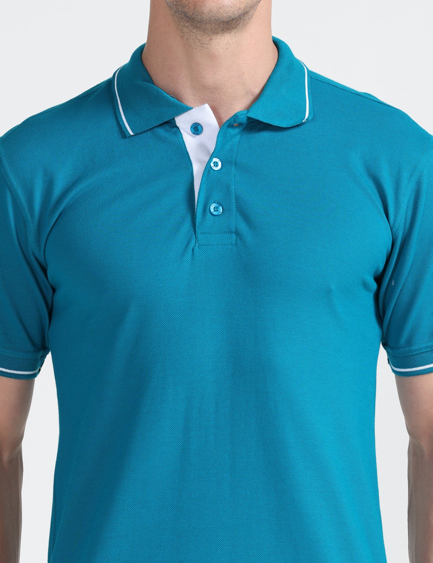 Signature Polo - Turquoise Green