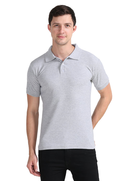Prime Polo -  Grey Melange
