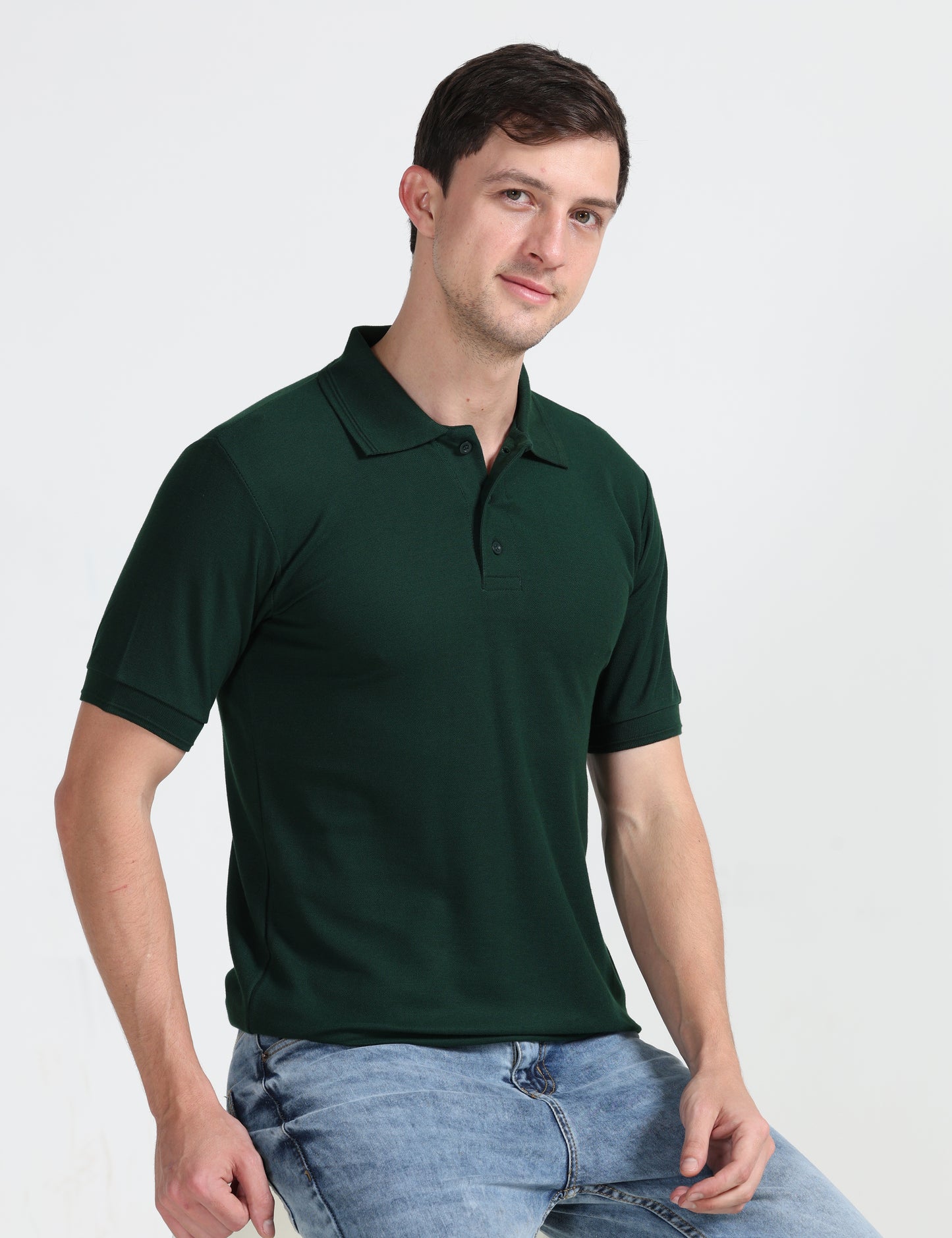 Prime Polo -   Bottle Green