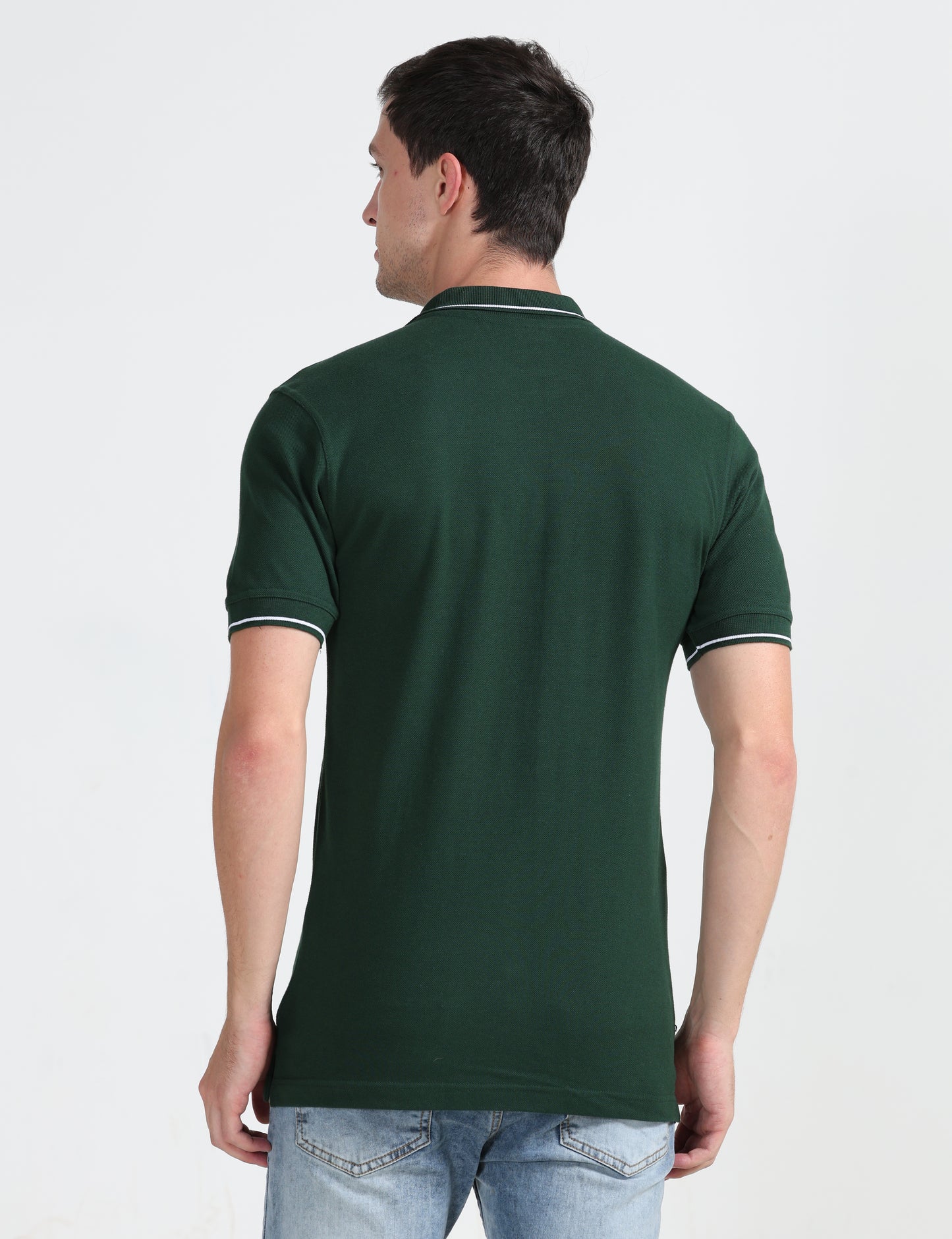 Signature Polo -  Bottle Green