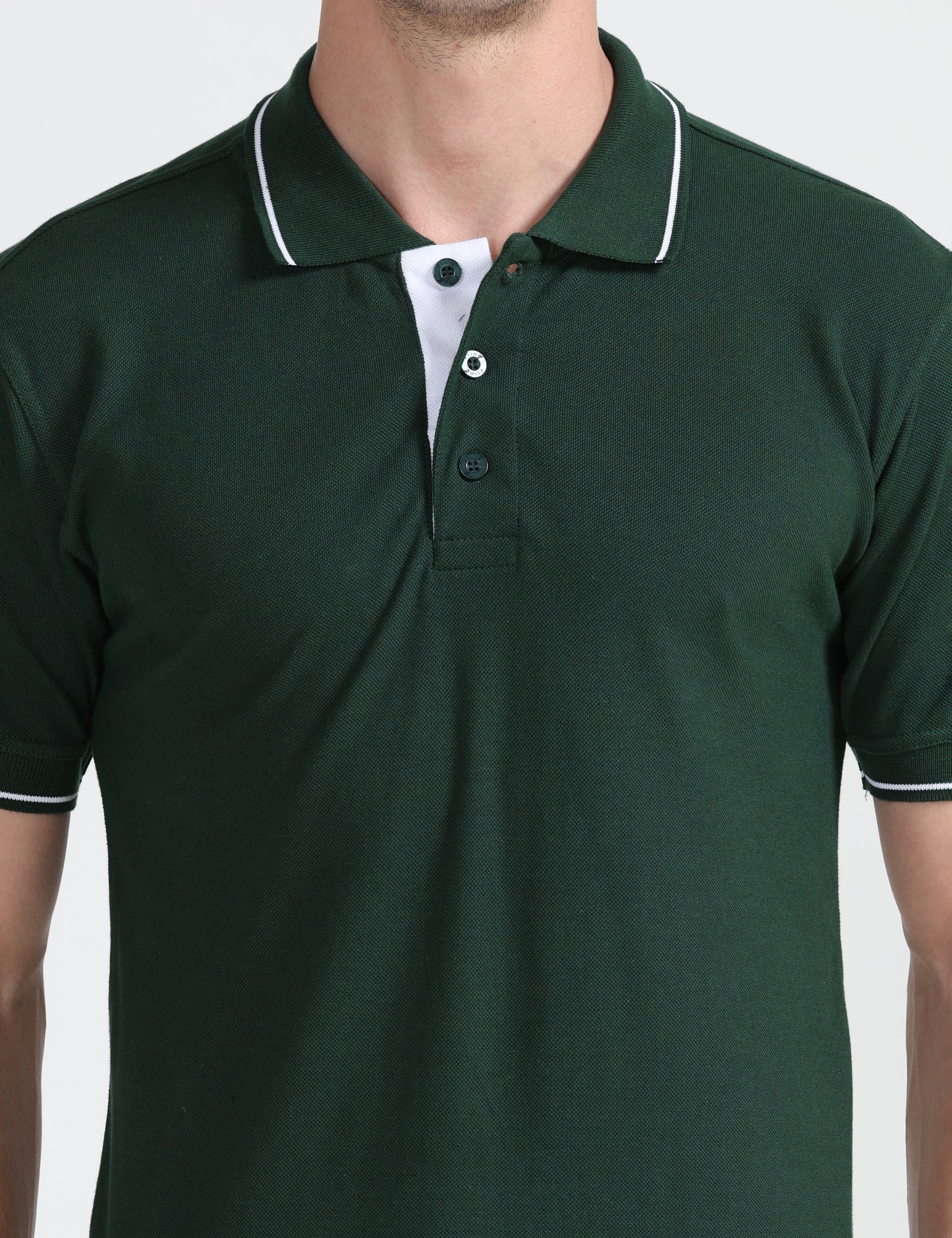 Signature Polo -  Bottle Green