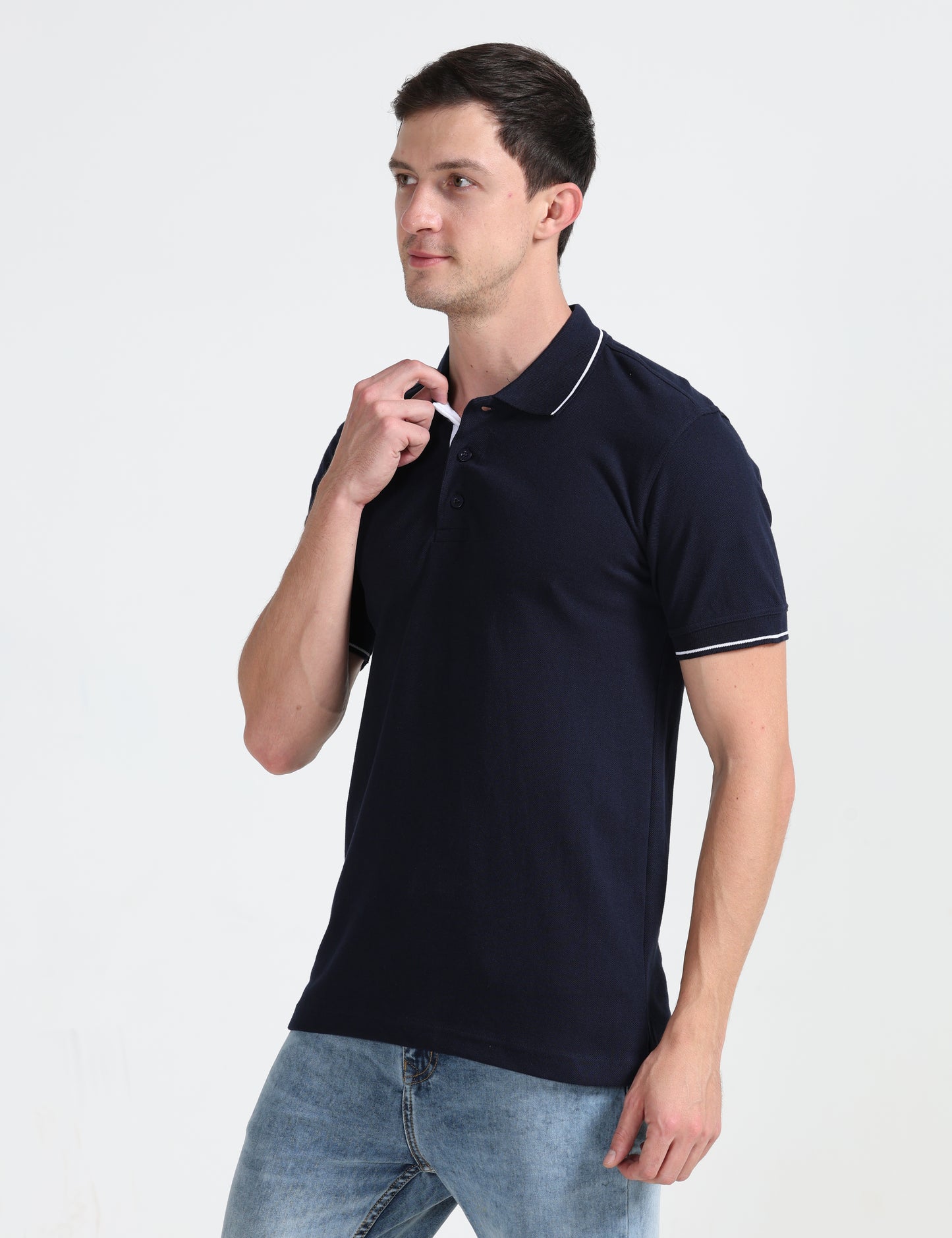 Signature Polo - Navy Blue