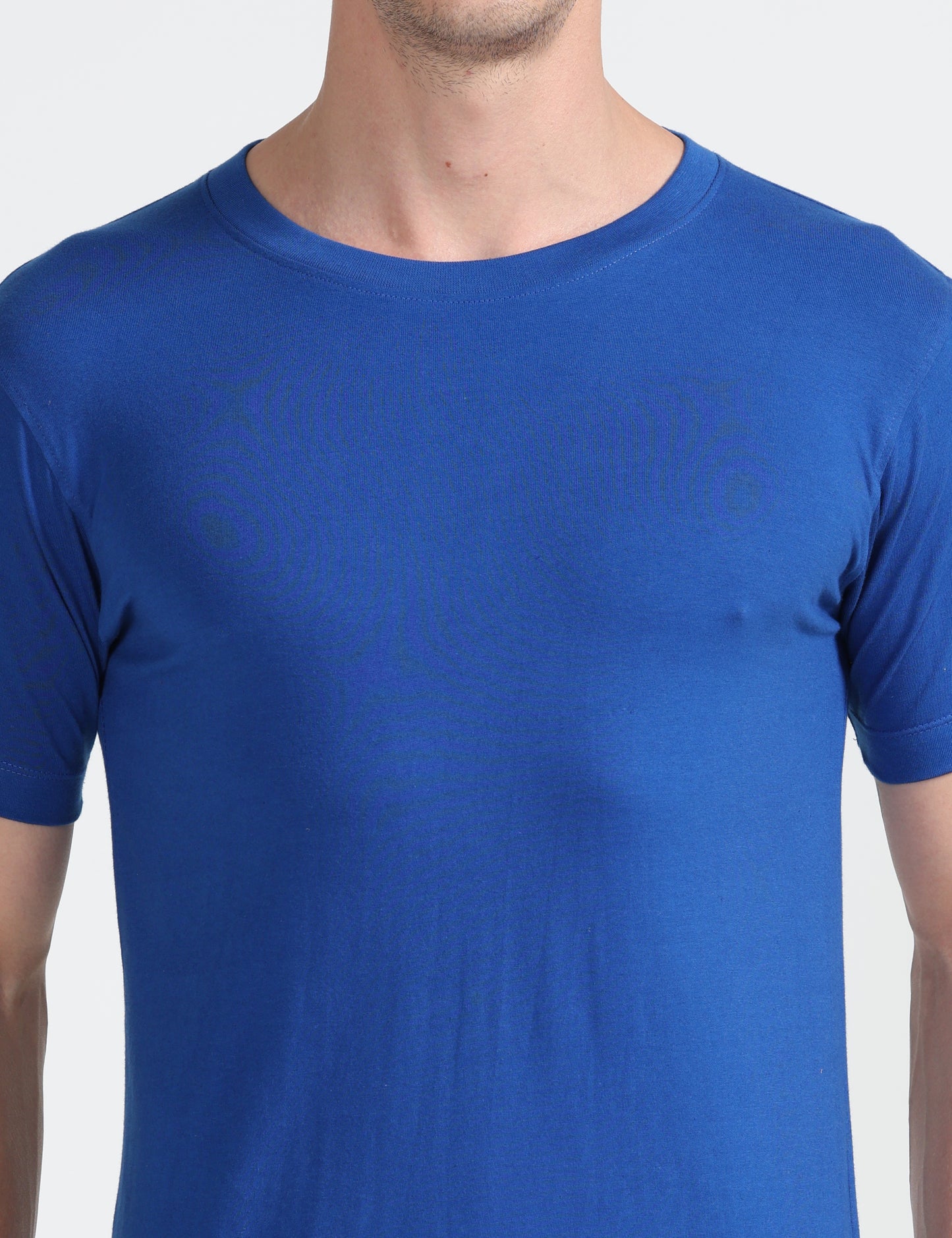 Organic Round Neck - Royal Blue