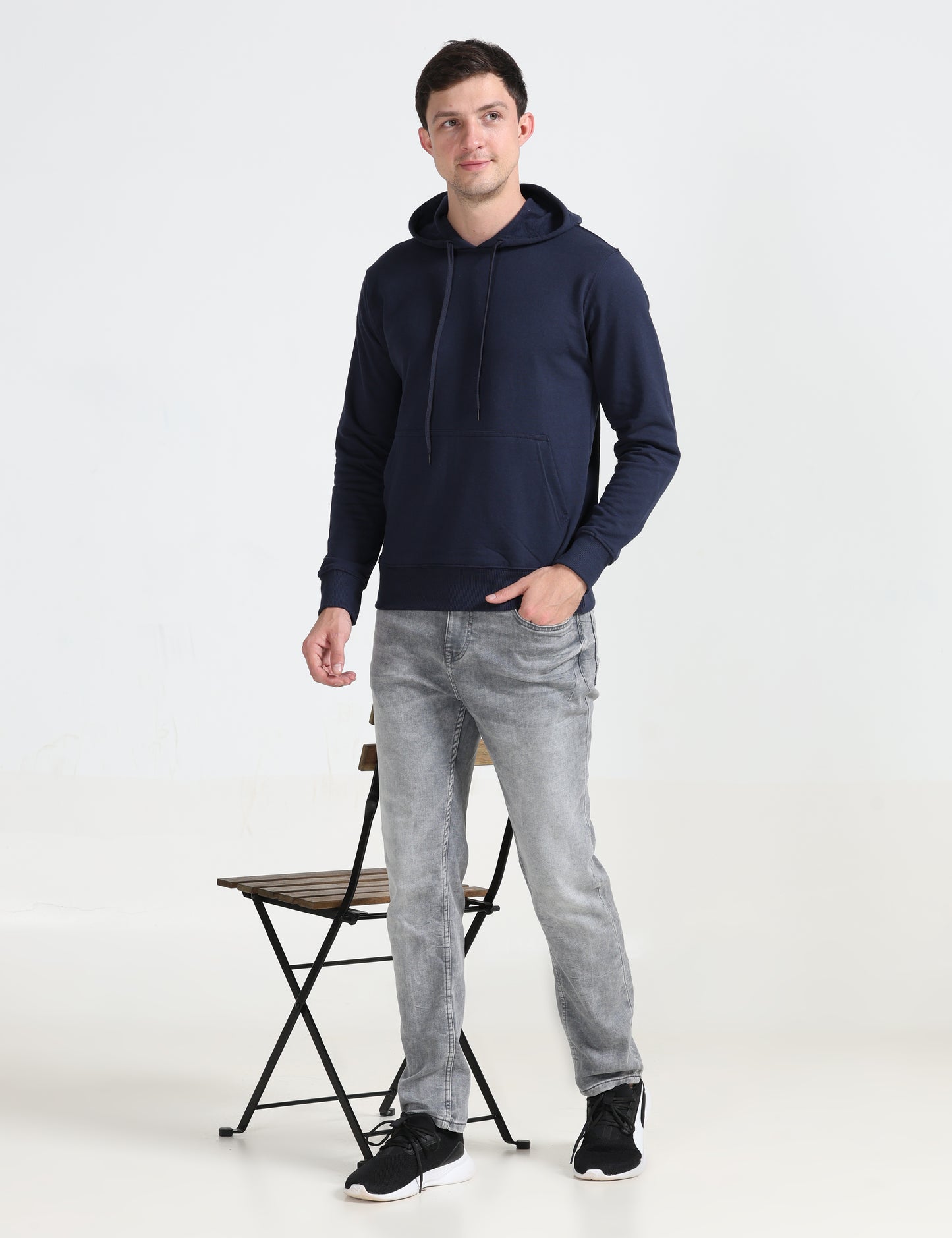 Hoodie - Navy Blue