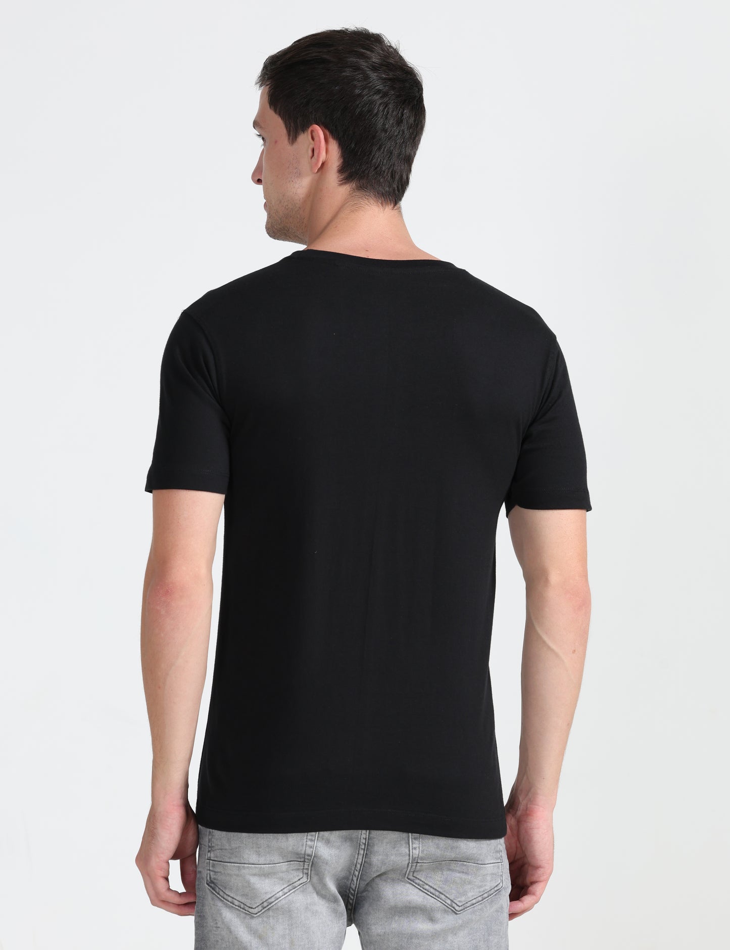 Organic Round Neck - Black