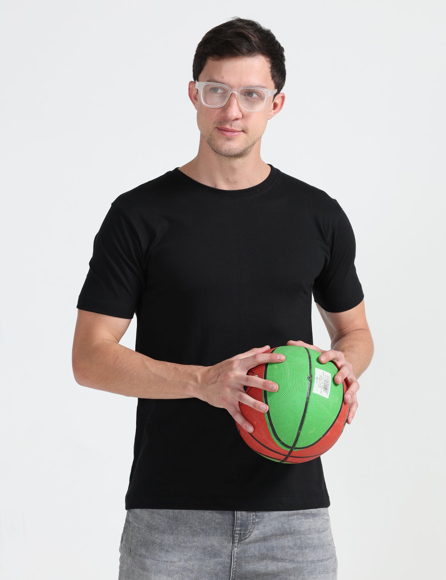 Organic Round Neck - Black