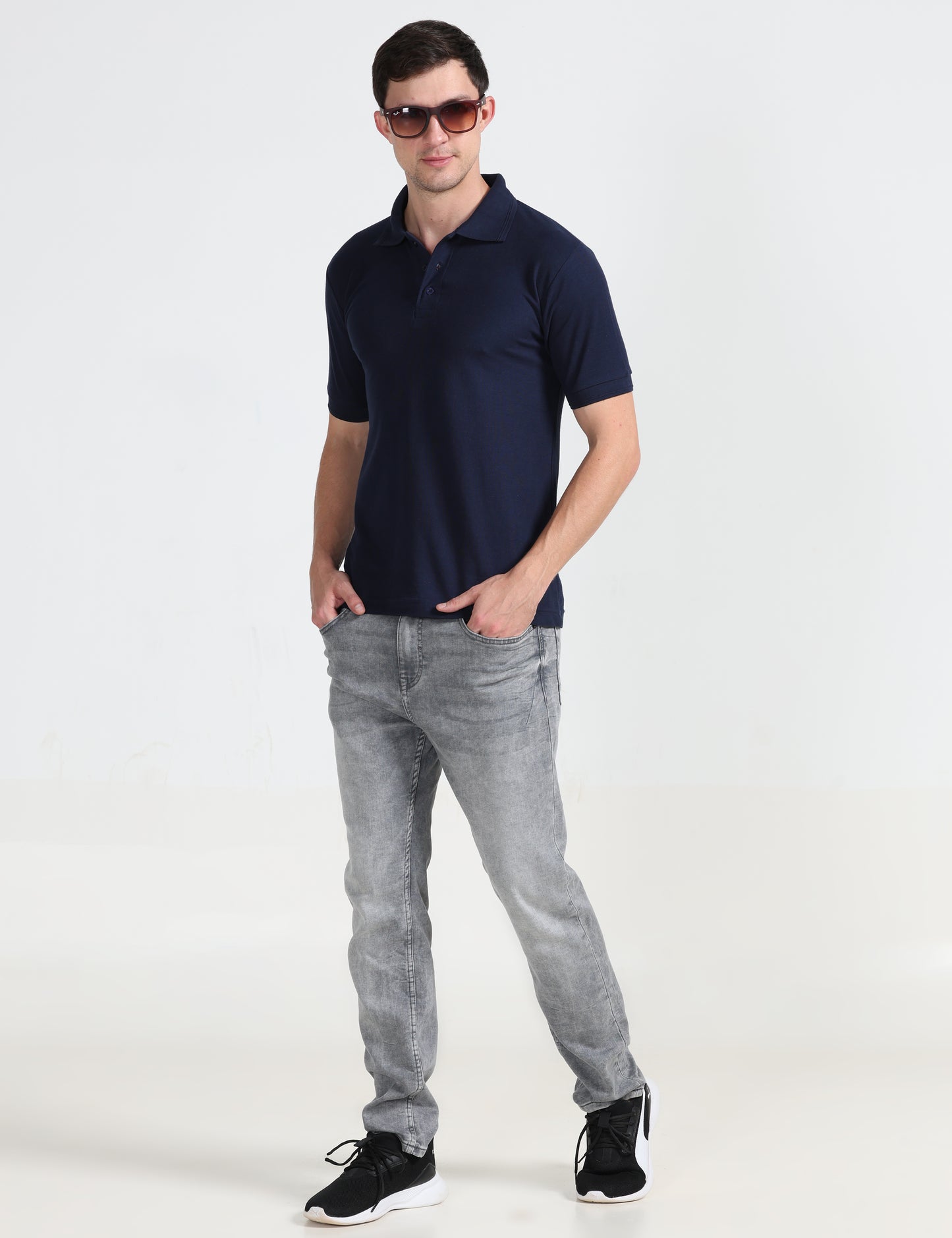 Prime Polo - Navy Blue