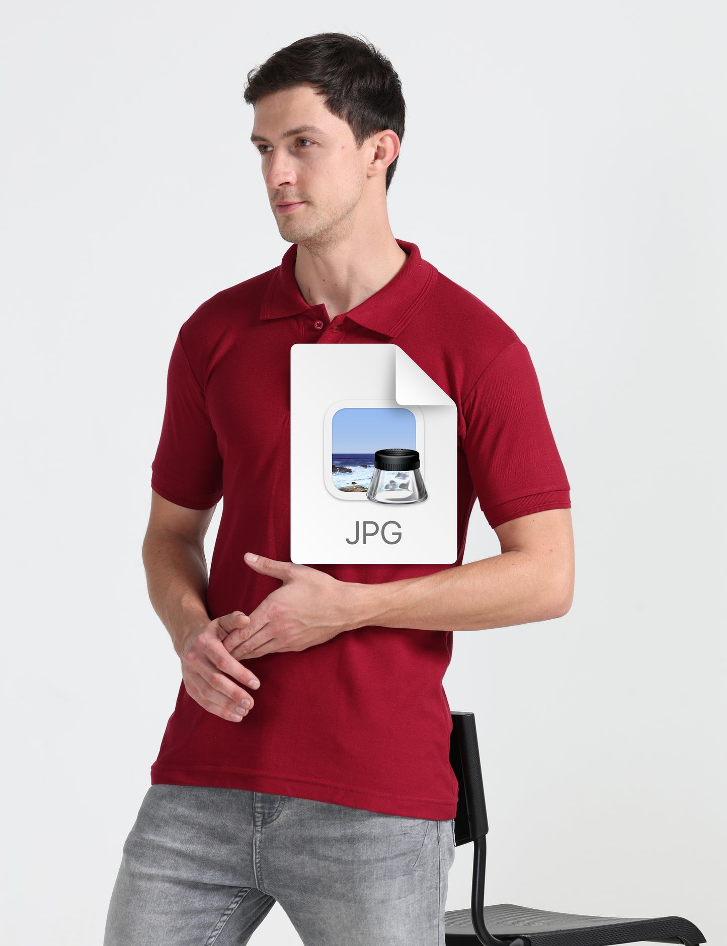 Prime Polo -  Maroon