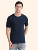 Organic Round Neck - Navy Blue