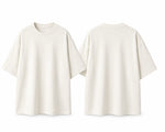 Custom Oversized T-Shirt Printing | 240 GSM premium cotton | Unisex oversized fit | Add your logo, artwork or text