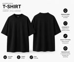 Custom Oversized T-Shirt Printing | 240 GSM premium cotton | Unisex oversized fit | Add your logo, artwork or text